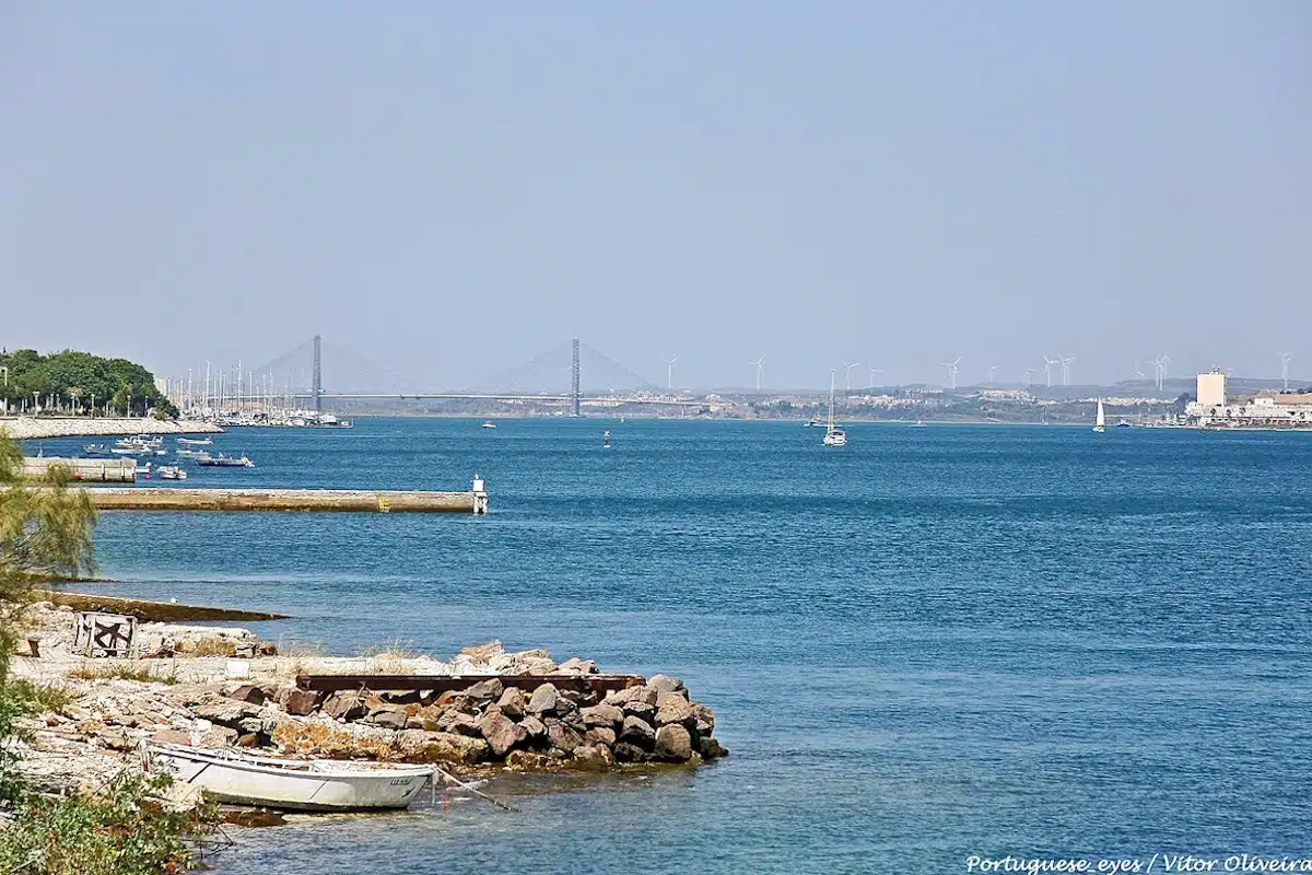Rio Guadiana visto da Foz